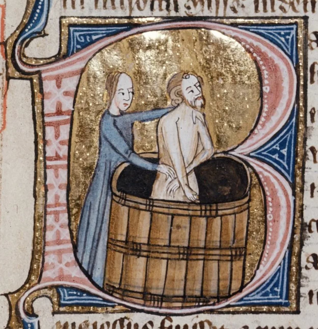 medieval bath - Xix t